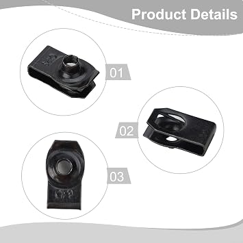 Engine Under Cover Splash Shield Guard Body Bolts Screws,Bumper Fender Liner Push Retainer Fastener Rivet Clips