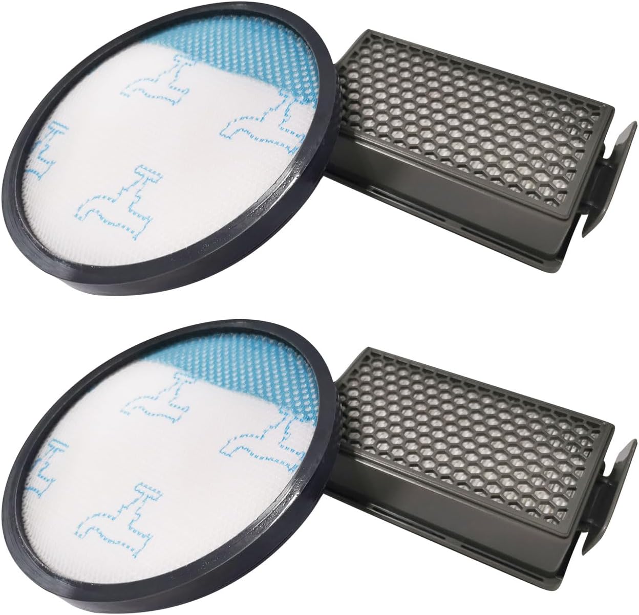 4 Filtri HEPA Per Aspirapolvere Rowenta RO2910EA RO2913EA RO2915EA Ro2932ea Ro2933ea Ro2957ea Ro2981ea~p140623175