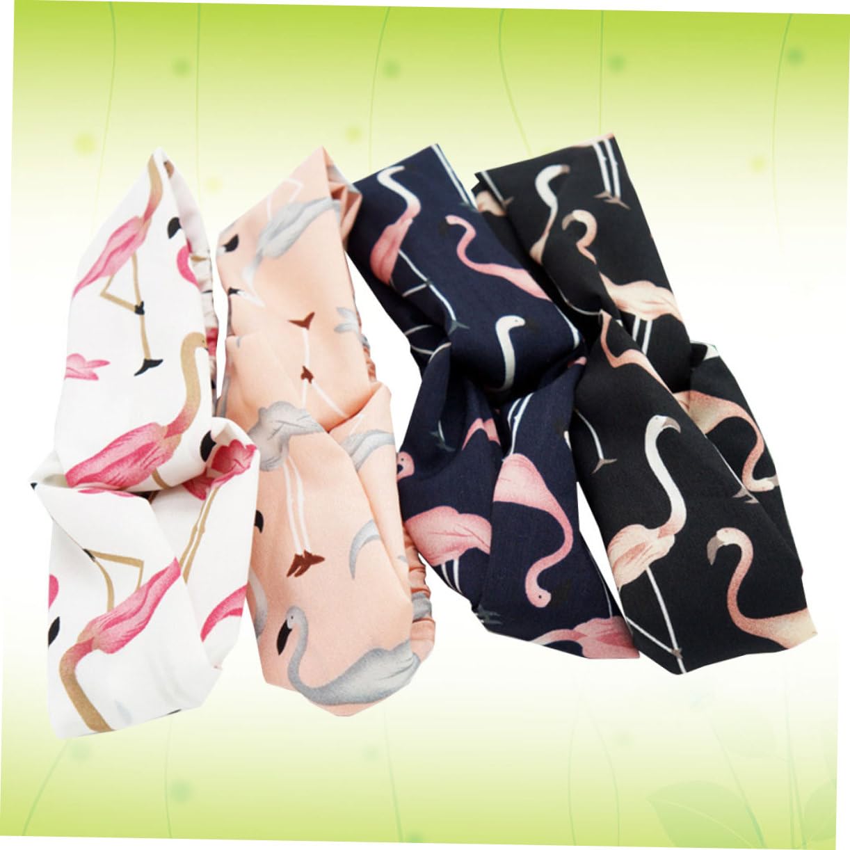 LIFKOME 18pezzi Fasce Per Flamingo Accessori Per e Ragazze Fasce Elastiche Incrociate Casual e Confezione Random