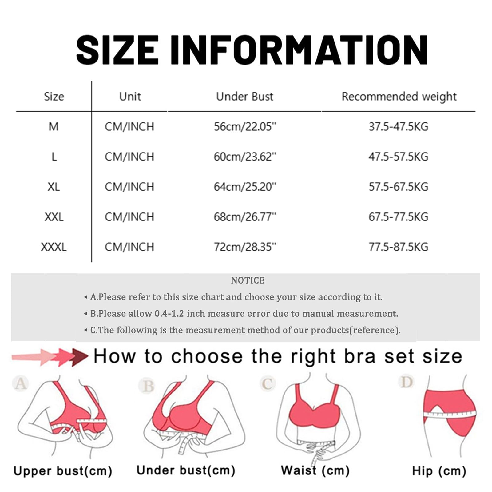 Biustonosze bez fiszbin Push Up UK Bez fiszbin Bez fiszbin Komfort Plus Size Push-Up Pełne pokrycie Wyściełane duże piersi Biustonosze na co dzień Wsparcie Lift Wygodny, bez fiszbin, prążkowany