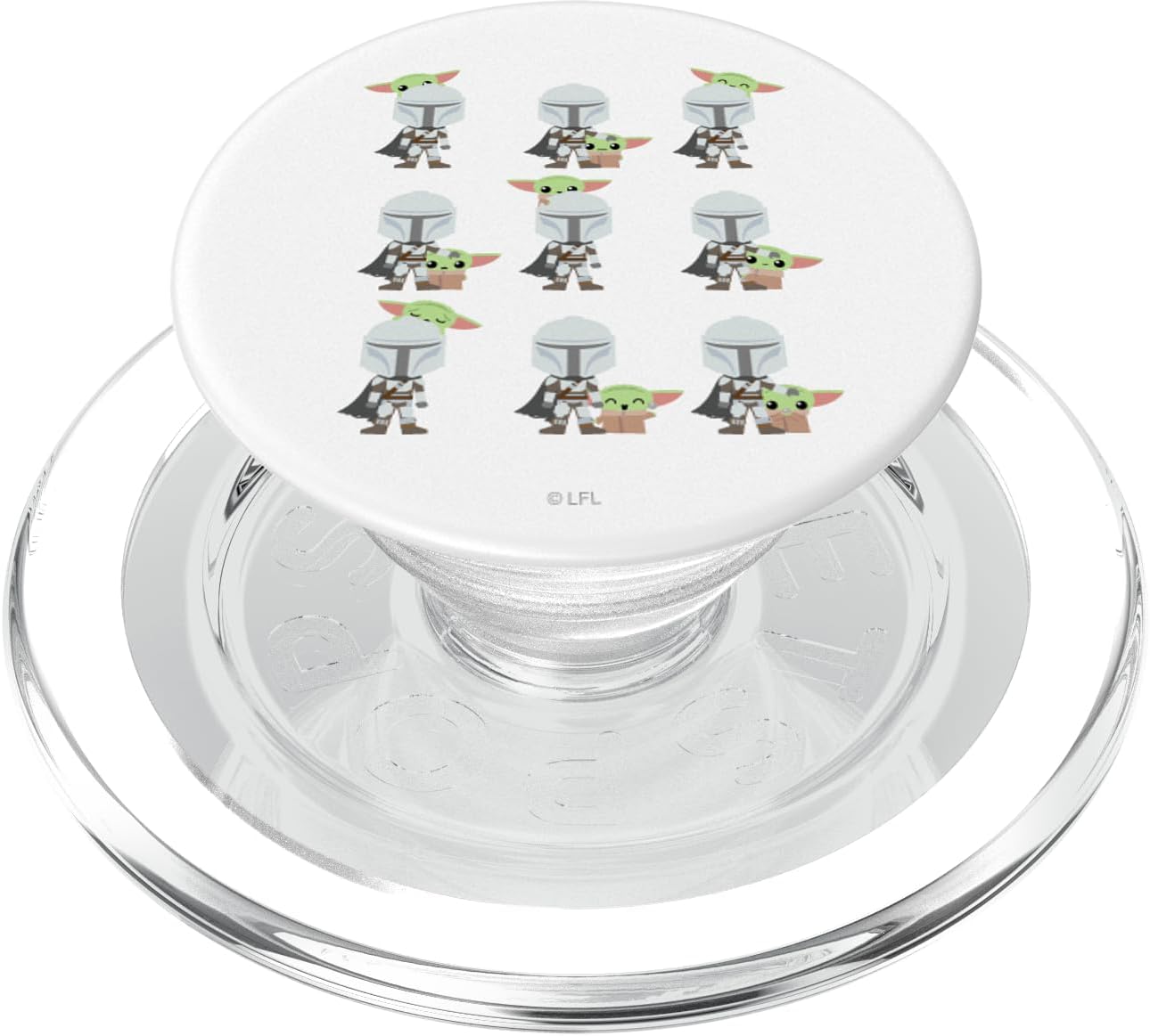 Star Wars The Mandalorian Expressions of the Child PopSockets MagSafe PopGrip for iPhone