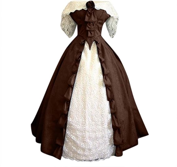 Amazon Co Jp 貴族 ドレス お姫様 レースステチの 大きなベ ルスリーブ ステージ衣装 舞台衣装 王族服 豪華なドレス ウェディング 発表会 復古風 ドレス プリンセスライン オペラ声楽 中世貴族風 演奏会ドレス ステージドレス ブ シンデレラドレス コスチューム ドレス