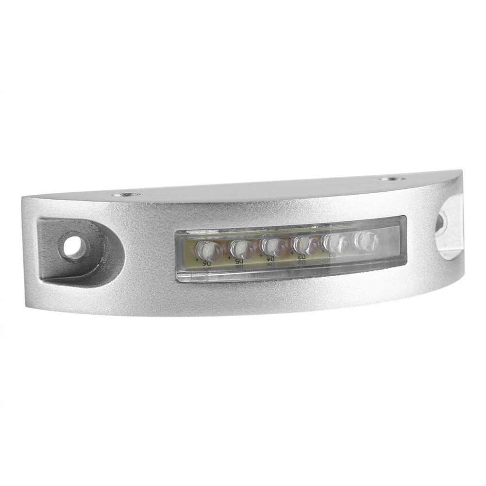 Garosa Red Solar Deck Lights, Driveway Walkway Led Dock Lights Ip68 Waterproof Decorative Outside Lamp For Garden Yard Pathway Street