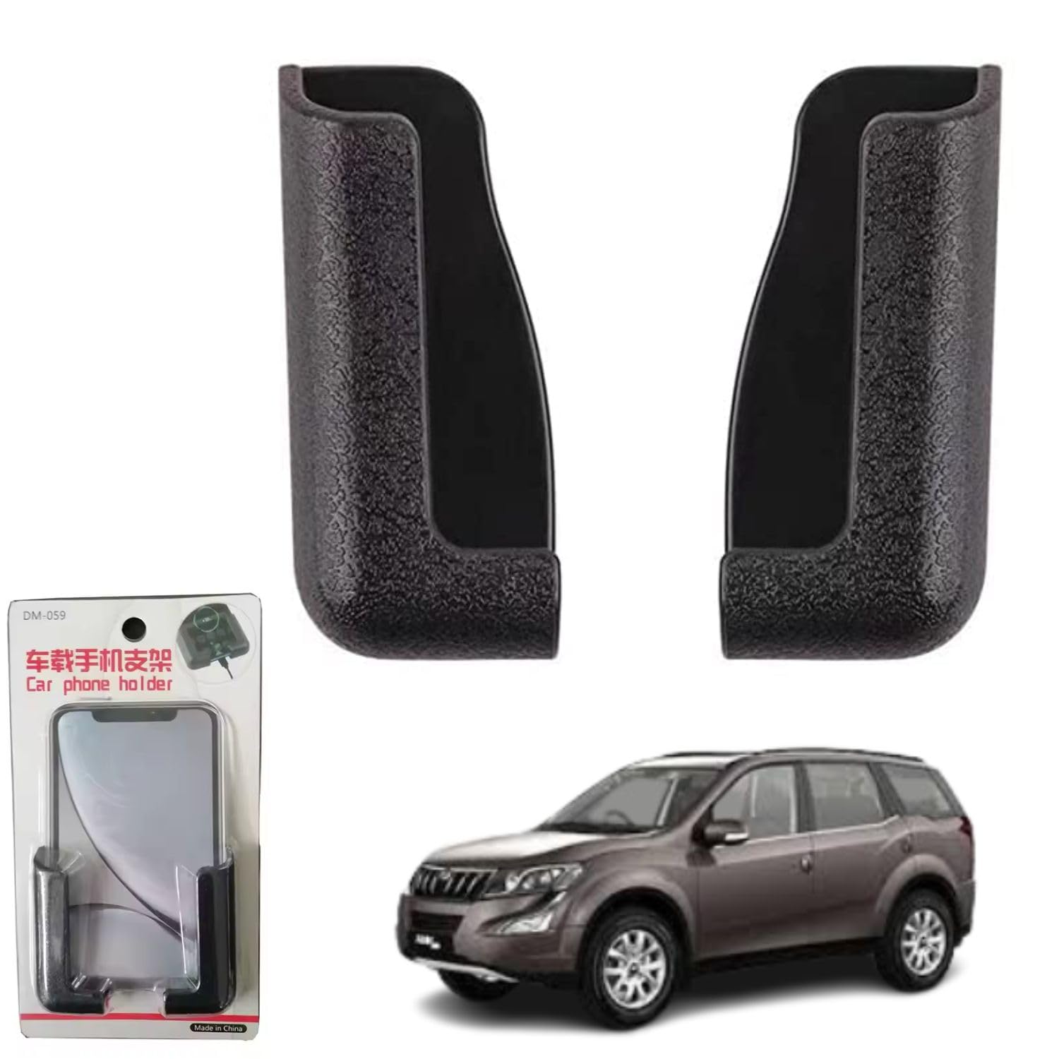 Medirich Lifesciences Sukichi ® Car Mobile Holder for Dashboard | Universal Mobile Holder for Car Dashboard | 360° Adjustable Car Phone Holder, Black, for All Cars & SUVs | Matte