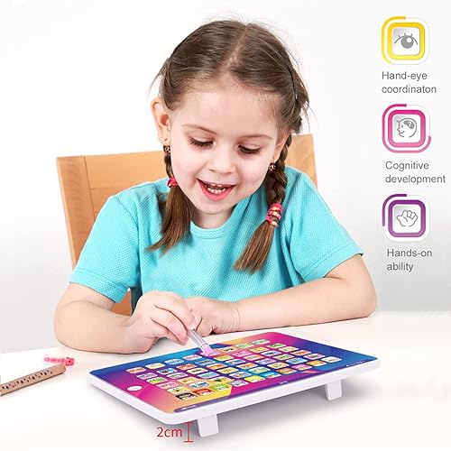Miniatura 3 de Alfabeto ruso para niños, números de palabras, música, almohadilla rusa para niños pequeños, aprende el idioma ruso para principiantes