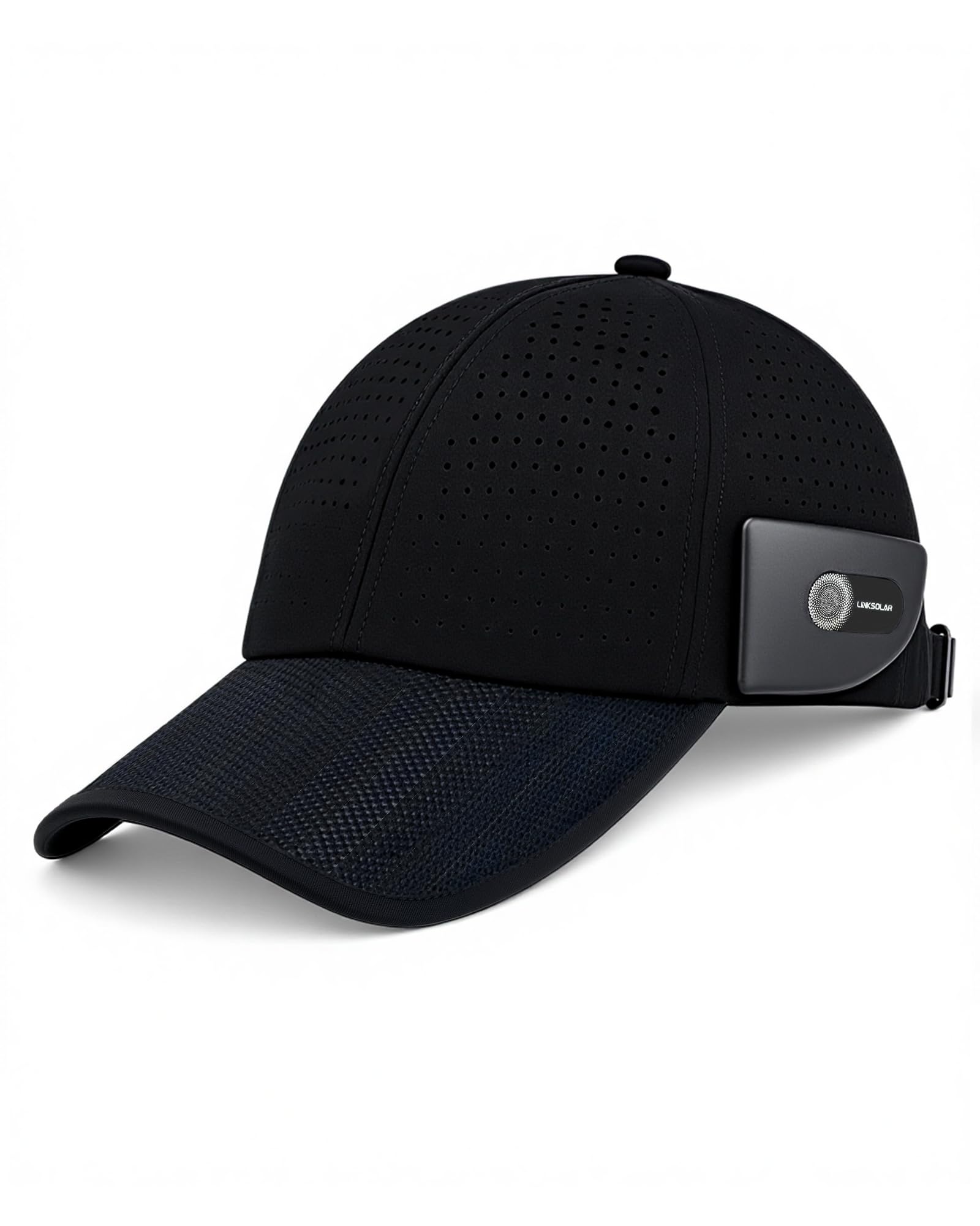 Casquette de Baseball Solaire Bluetooth Smart Open-Ear ecouteurs