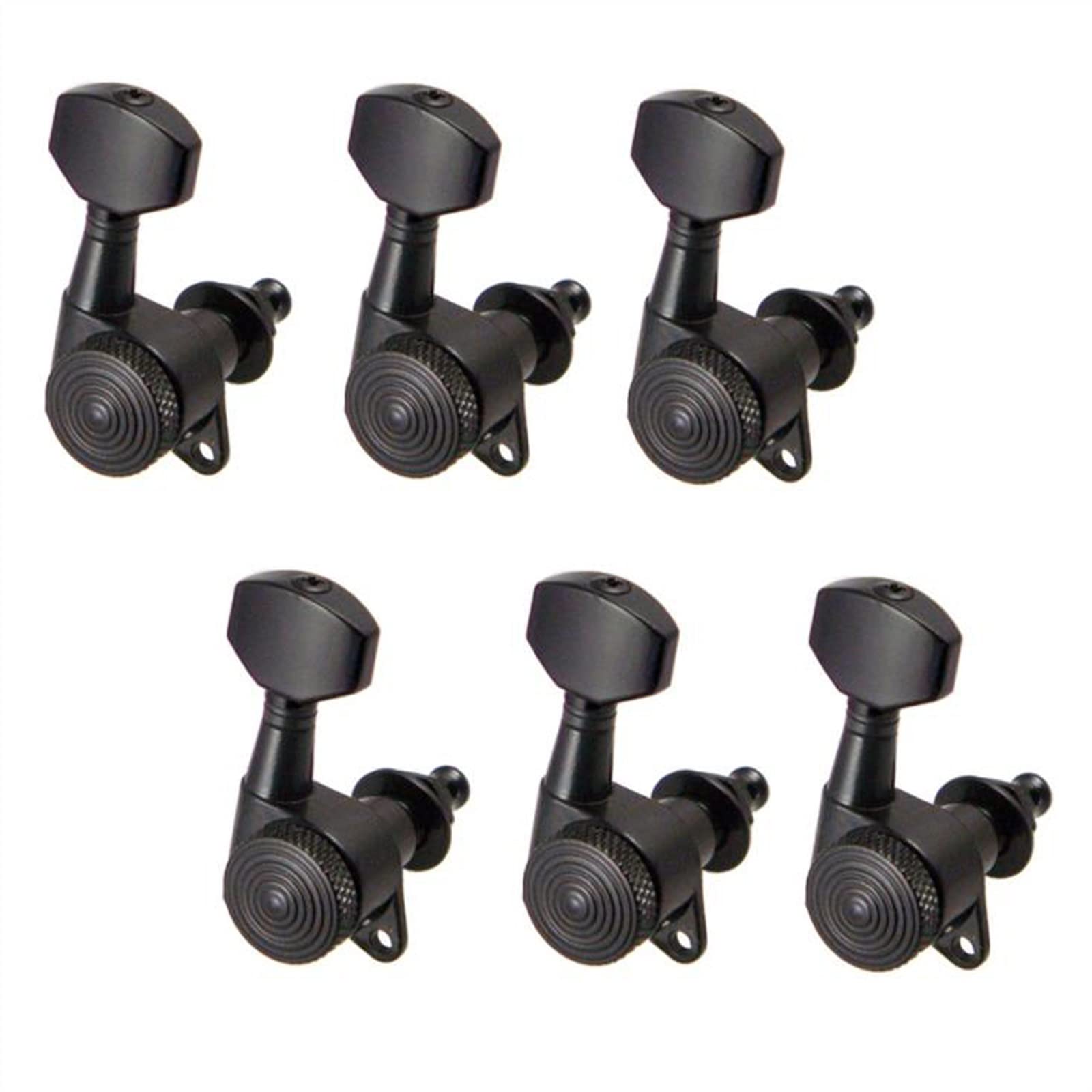 Tuner Mechaniken Knöpfe 6pcs Rechtshändige Versiegelte Gitarren-Tuning-Pegs-Tuner Zinklegierung