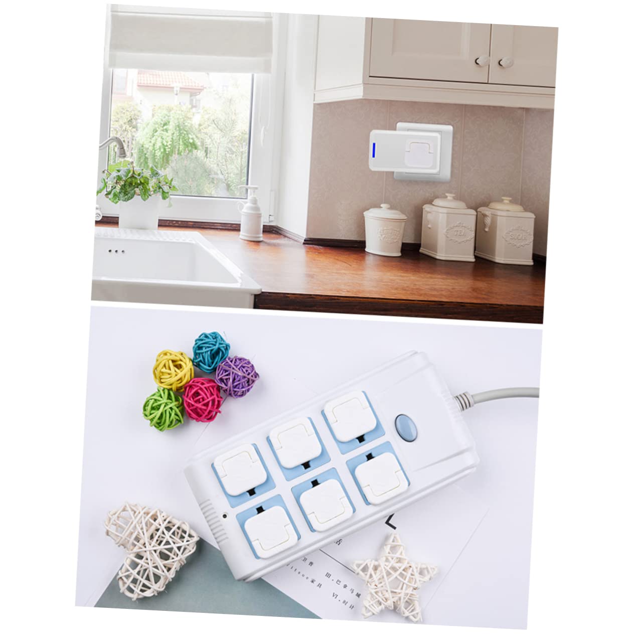 SHOWERORO Durability Safety 50pcs Baby Socket Covers Us Socket Cover Childproof Outlet for