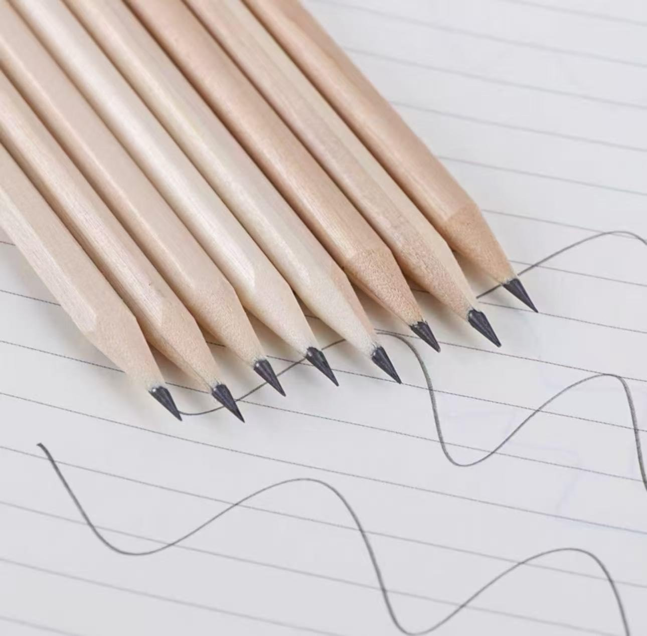 Escribir lápiz, Paquete de 10 lápices de madera for dibujar, escribir y dibujar.(10pcs-3H)
