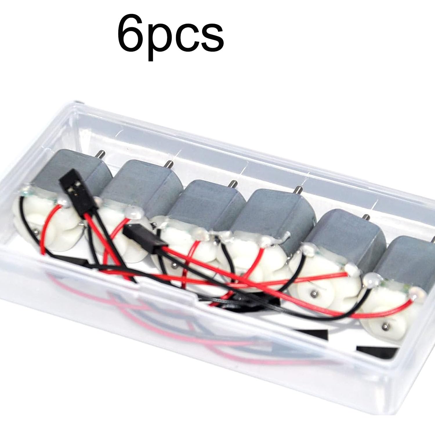 VISSQH 6 Pcs Type 130 Mini Electric Motor,1V-6V DC Mini Motor,DC motor for DIY Educational Physics Experiment - Image 3