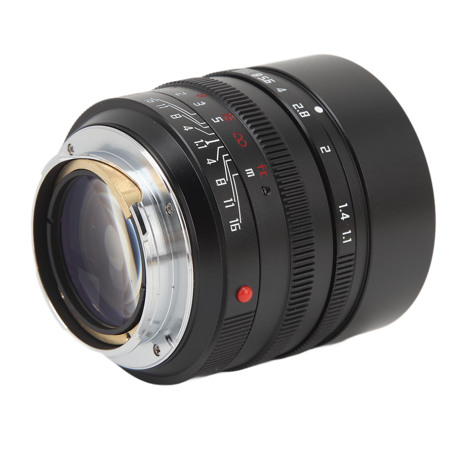 Objectif Principal à Grande Ouverture 50 Mm F1.1-F16, Objectif à Mise au Point Automatique Manuelle pour Appareil Photo Leica M Mount M240 M3 M6 M7 M8 M9 M9p M10
