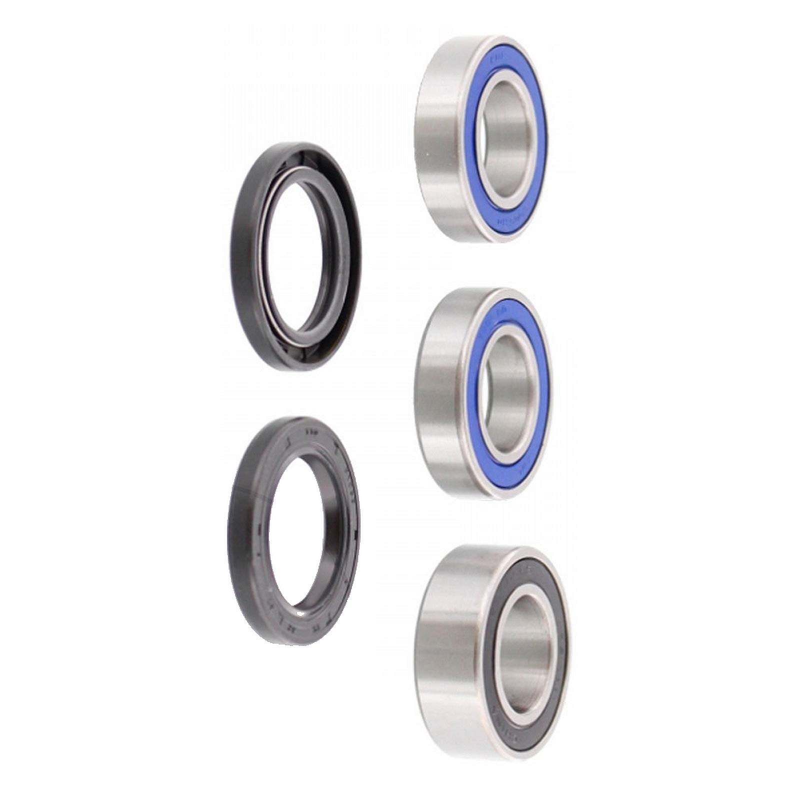 All Balls Racing - Set di cuscinetti ruota posteriore con anello paraolio per WR 300, anno di costruzione 2009-2013