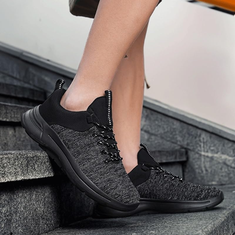 Men's Dress Sneakers Business Casual Mesh Formal Oxfords Walking Shoes Lightweight Comfortable Brogue Shoes4