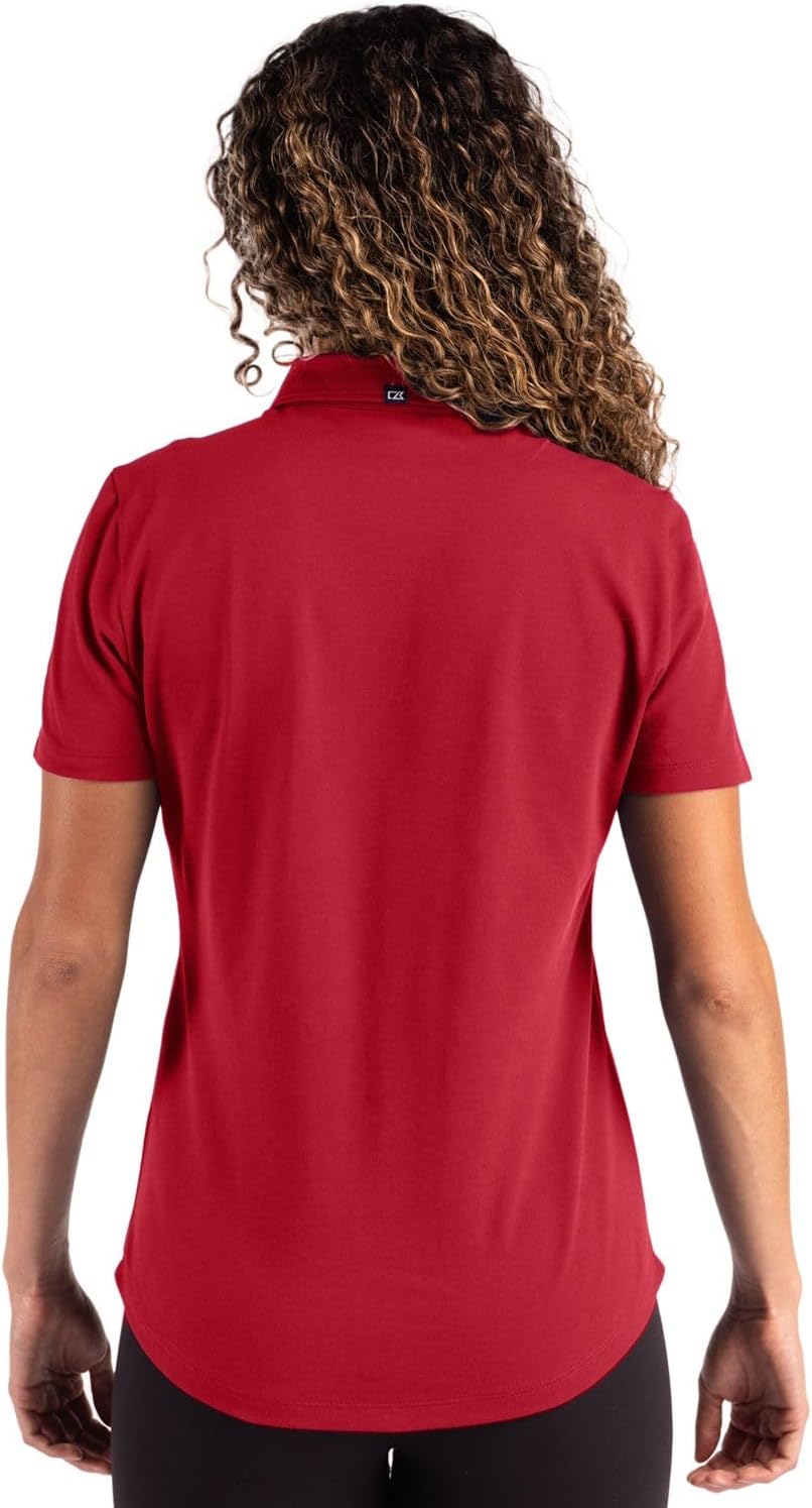 Cutter & Buck Advantage Refresh Epic Confidence Recycled Womens Tri-Blend Pique Polo - Image 2
