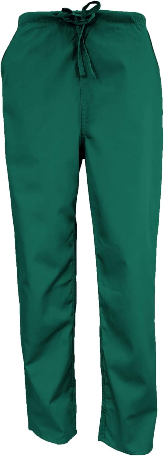 Natural Uniforms Women's Scrub Set Medical Scrub Tops and Pants - Pack of 2 Set