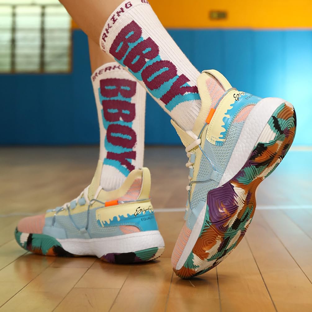 Męskie buty do koszykówki, buty sportowe, amortyzujące wstrząsy, oddychające, do koszykówki, męskie, lekkie buty sportowe, do biegania, antypoślizgowe, sportowe sneakersy, bsk f23, 36 EU