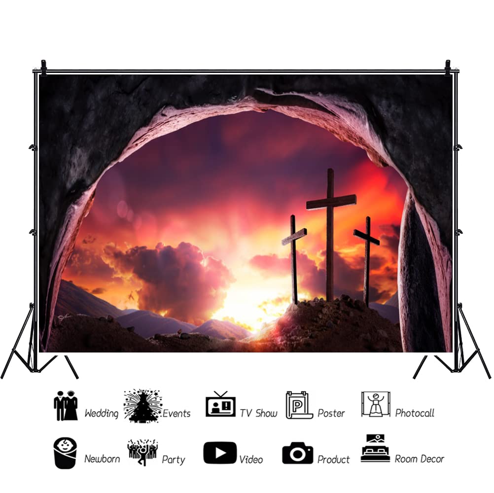Himmel-Hintergrund 3x2,4 M – Mit Wolken Für Fotografie, Kirche, Party Oder Ostern