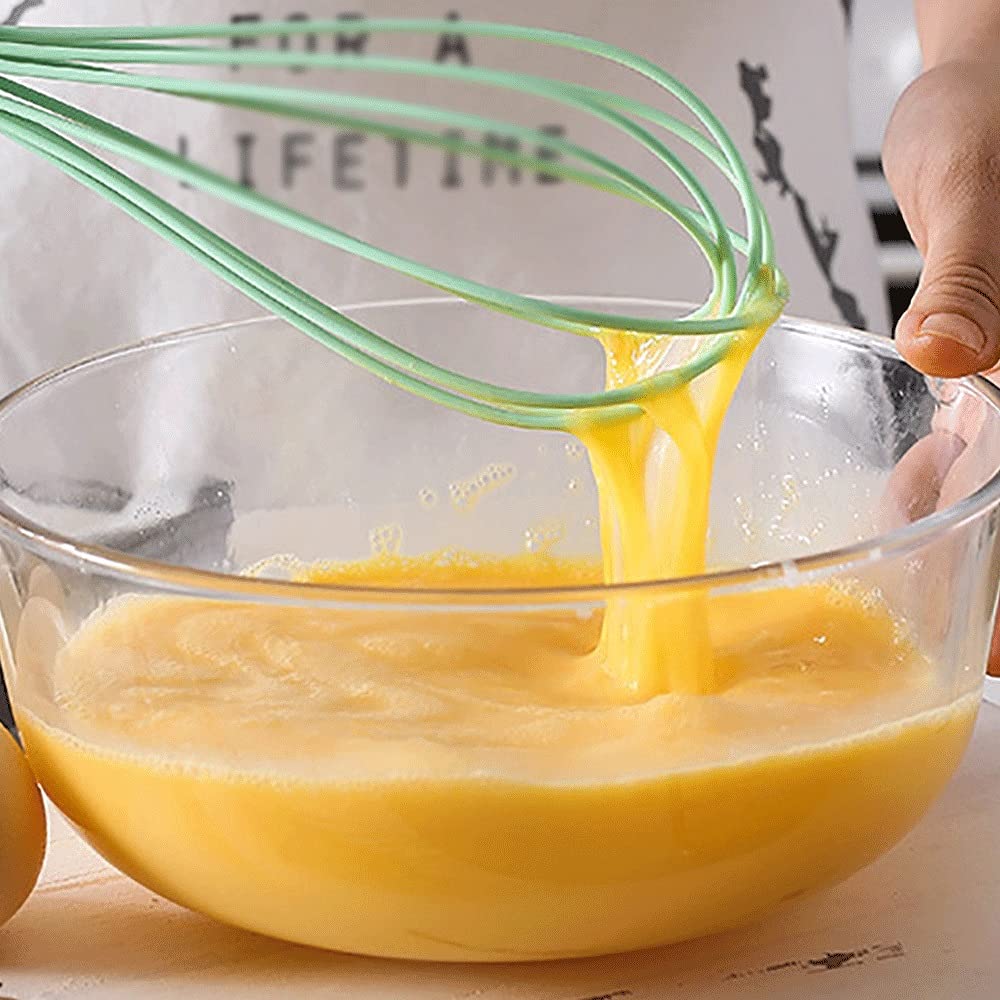 Frullino per le uova manuale Frullino per le uova Frullino per le uova Frusta Gadget da cucina Crema per le uova Mescolando Cucina Cottura Pasticceria Strumento di cottura (Colore : Grigio) (Verde)