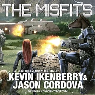 The Misfits Audiolibro Por Kevin Ikenberry, Jason Cordova arte de portada