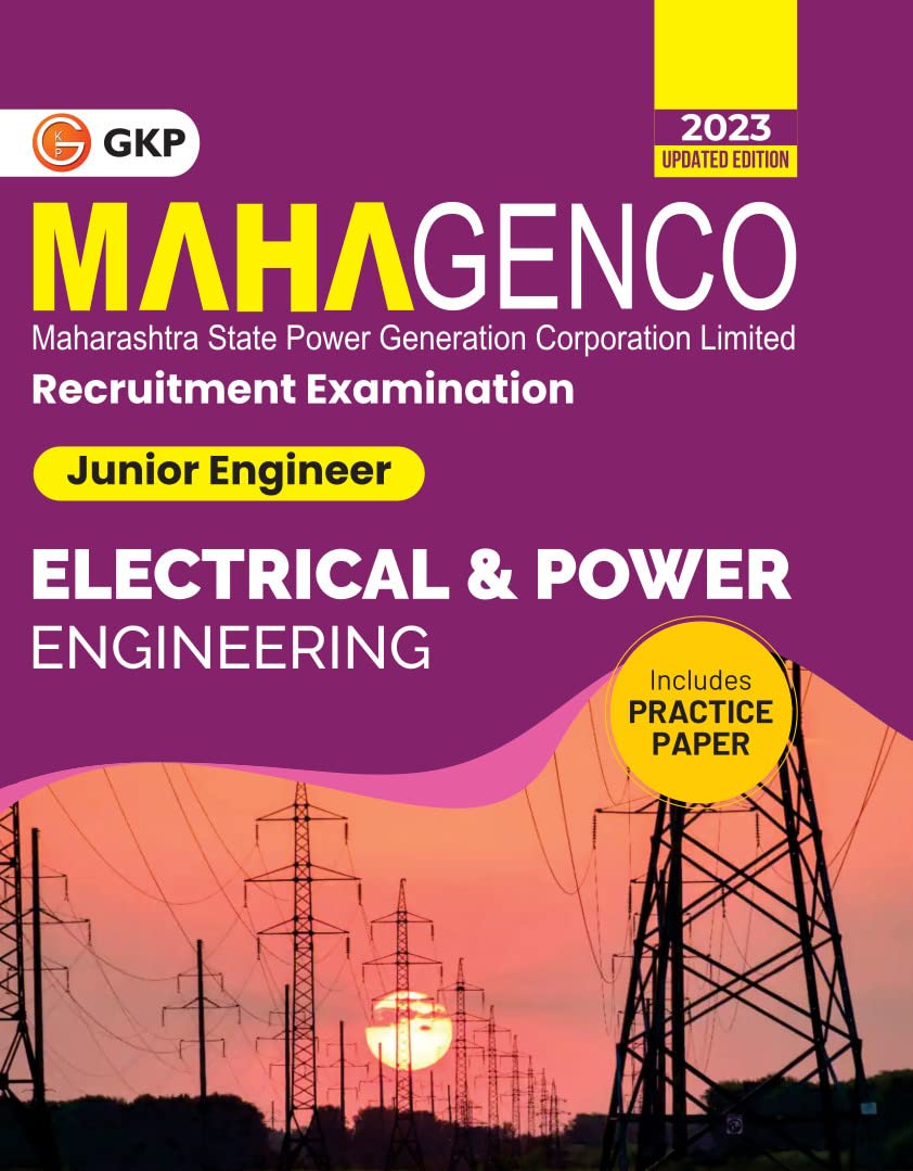 MAHAGENCO 2023 Junior Engineer Electrical & Power Engineering