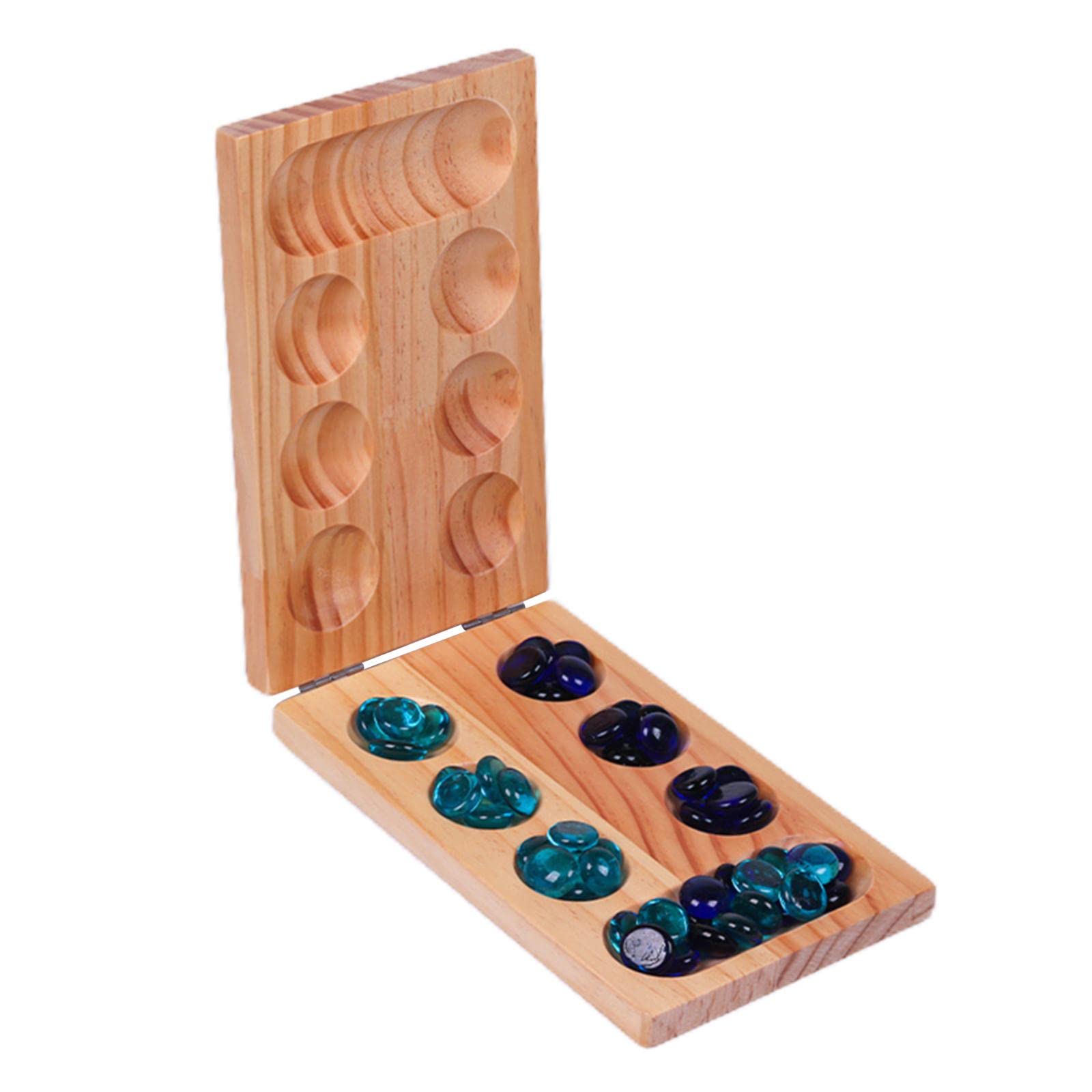 African Mancala Board Game 2 Player Game for Whole Family Adult-image-24