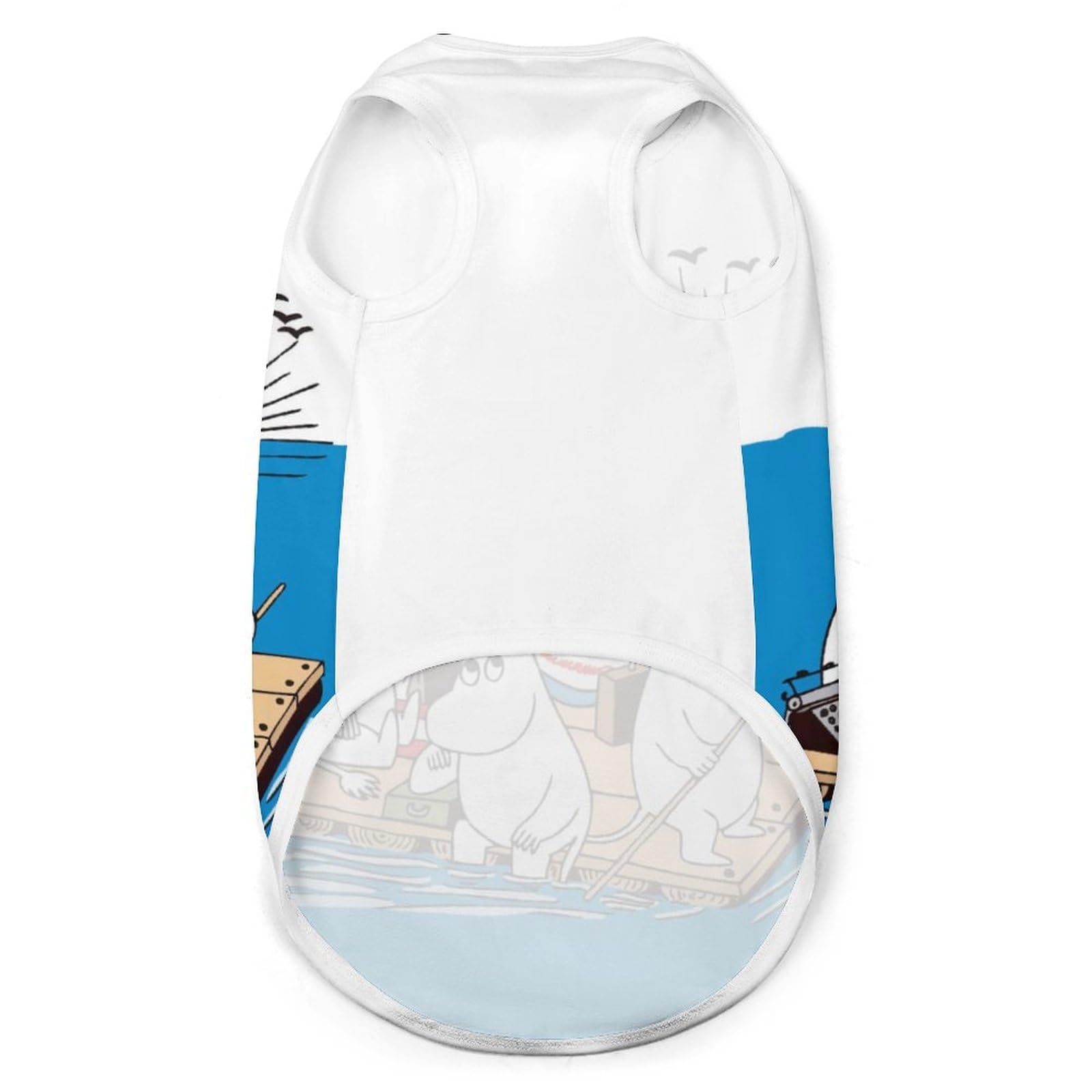 Amazon.co.jp: ペット服 ムーミン 犬服 ペットウェア Tシャツ 袖なし