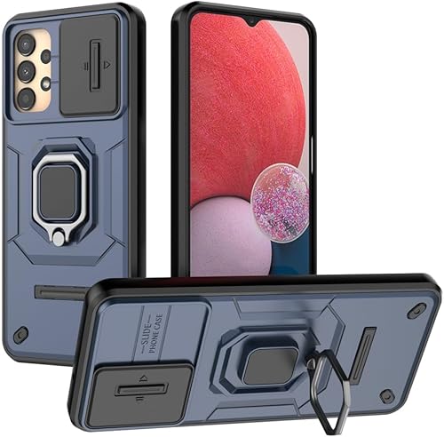Miniatura 7 de Kukoufey Compatible con carcasa de soporte Honor 90 5G, con cubierta deslizante para lente de cámara compatible con funda Honor 90 5G REA-AN00