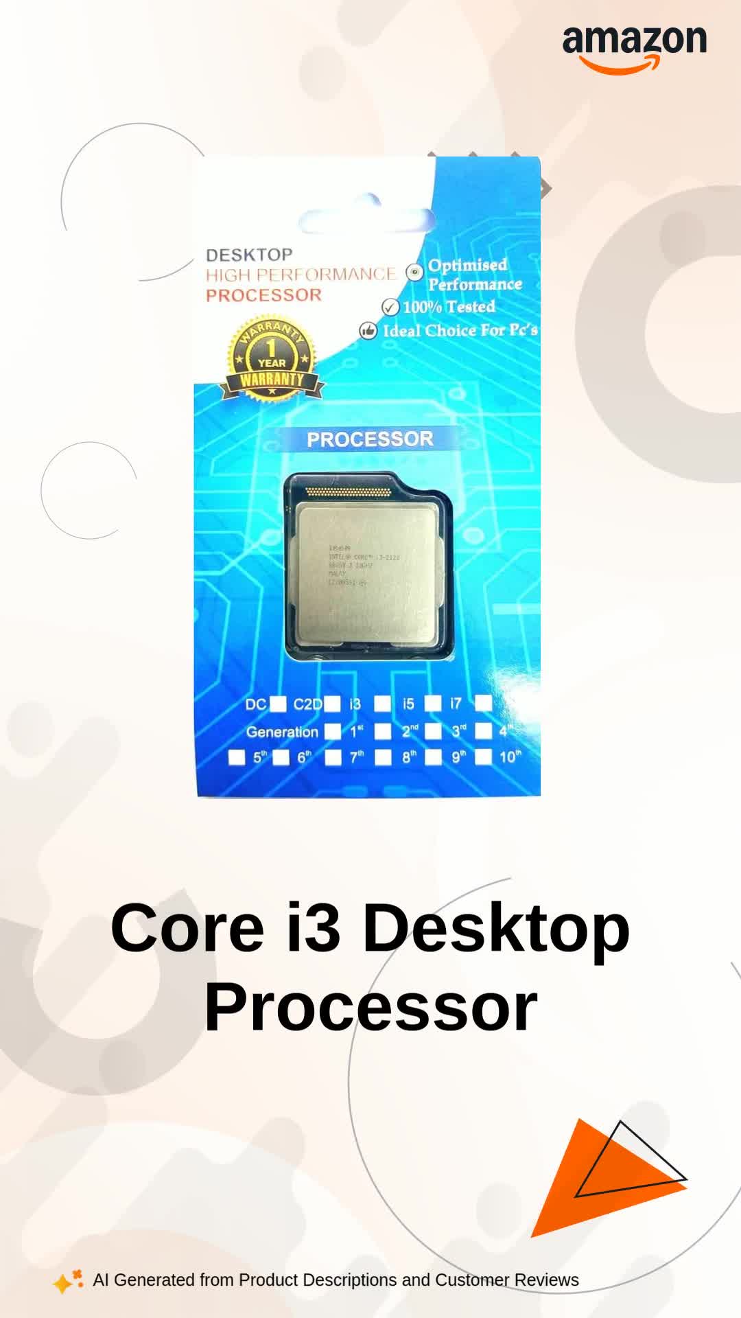 Core i3 2120 2nd Generation Desktop Processor