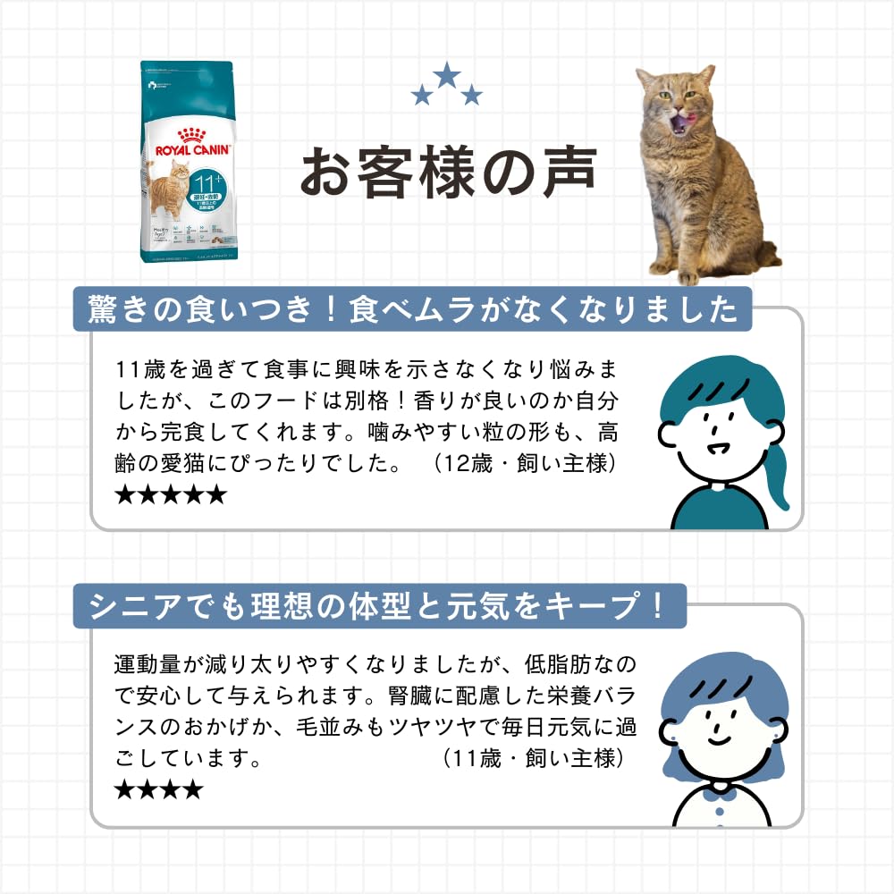 Amazon | 【 4kg 1個 】ロイヤルカナン エイジング ステアライズド 11+