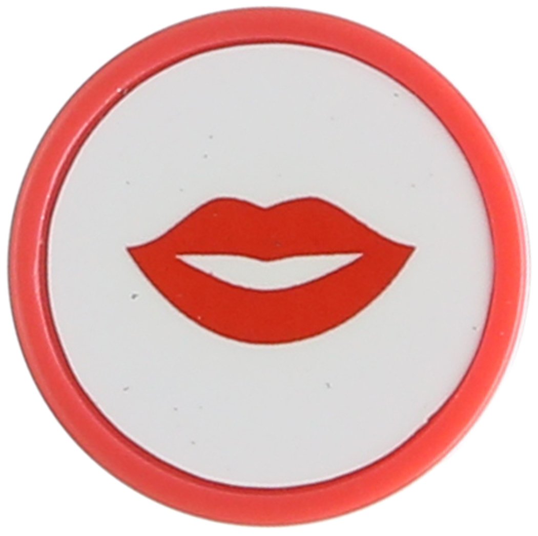 Asbri Golf Lippen-Stempel, Rot