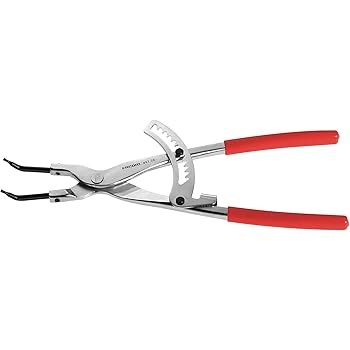 Facom Pince A Cremaillere Fermantes Pour Circlips Interieurs Bec Droit 31 Cm 85 Mm 200 Mm Amazon Fr Bricolage