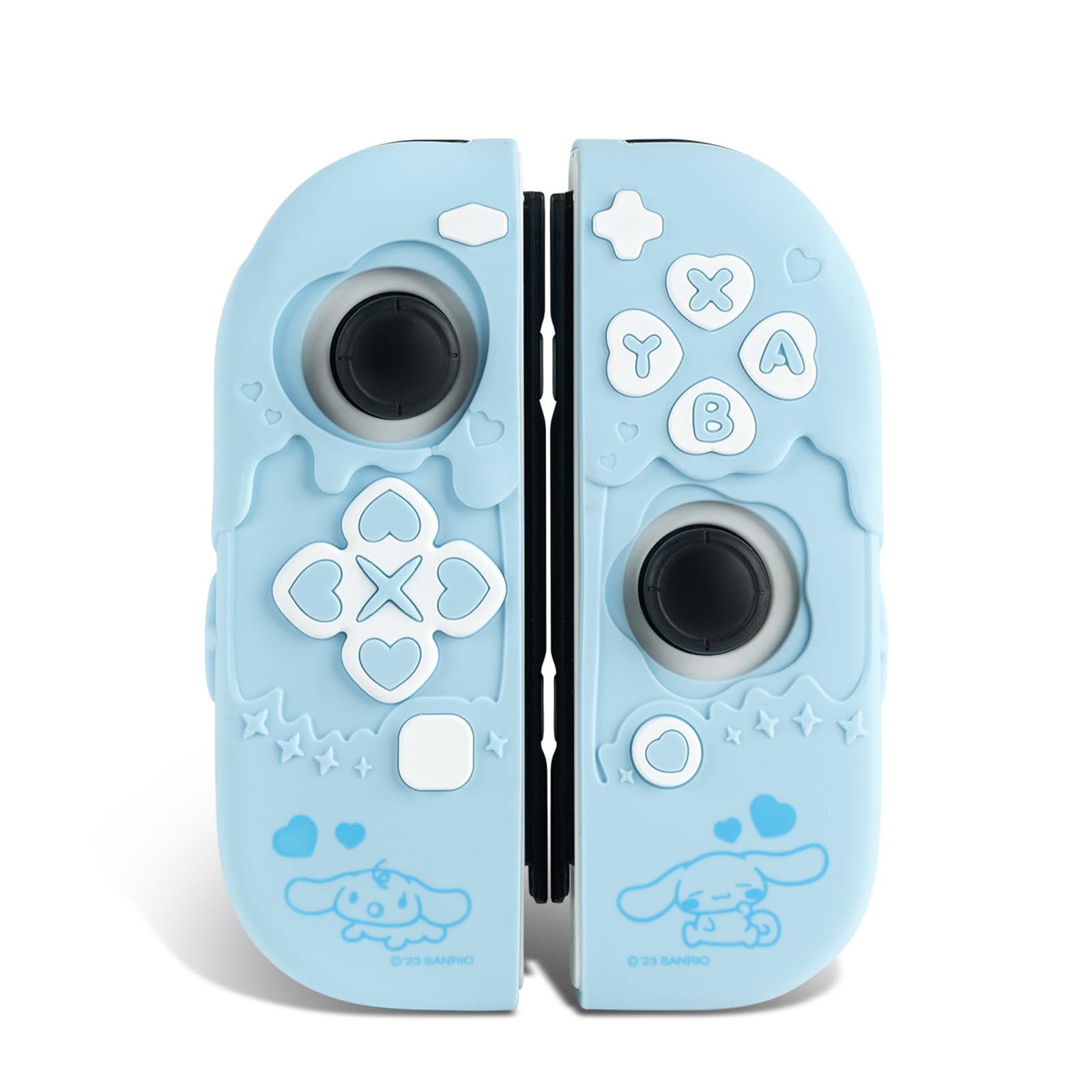Kuitmor Protective Shell Compatible with Joy con of Switch 2 (2025 Model) Controller, Soft Silicone Cover Case, Anti-Scratch Protective Case for Switch 2025 (Blue（For Switch 2）) — view 10