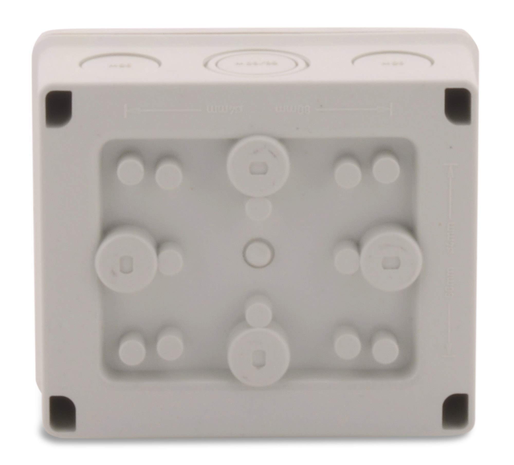 Scatola Di Derivazione Stagna Boxexpert Hanse 119x139x70 Mm, IP66, Grigia, Con Morsetti