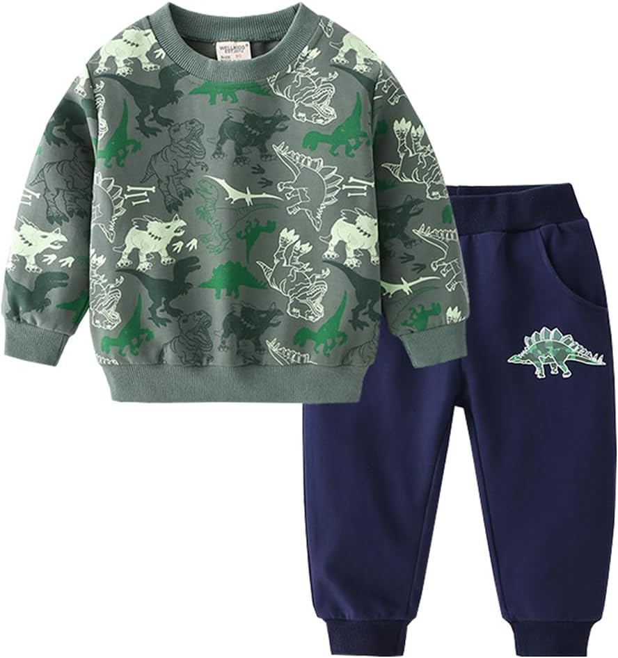 GFQLONG Toddler Baby Boy Fall Winter Sweatshirt Outfit Clothes Long Sleeve Pullover Tops Joggers Pants Set GFQLONG Toddler Baby Boy Fall Winter Sweatshirt Outfit Clothes Long Sleeve Pullover Tops Joggers Pants Set