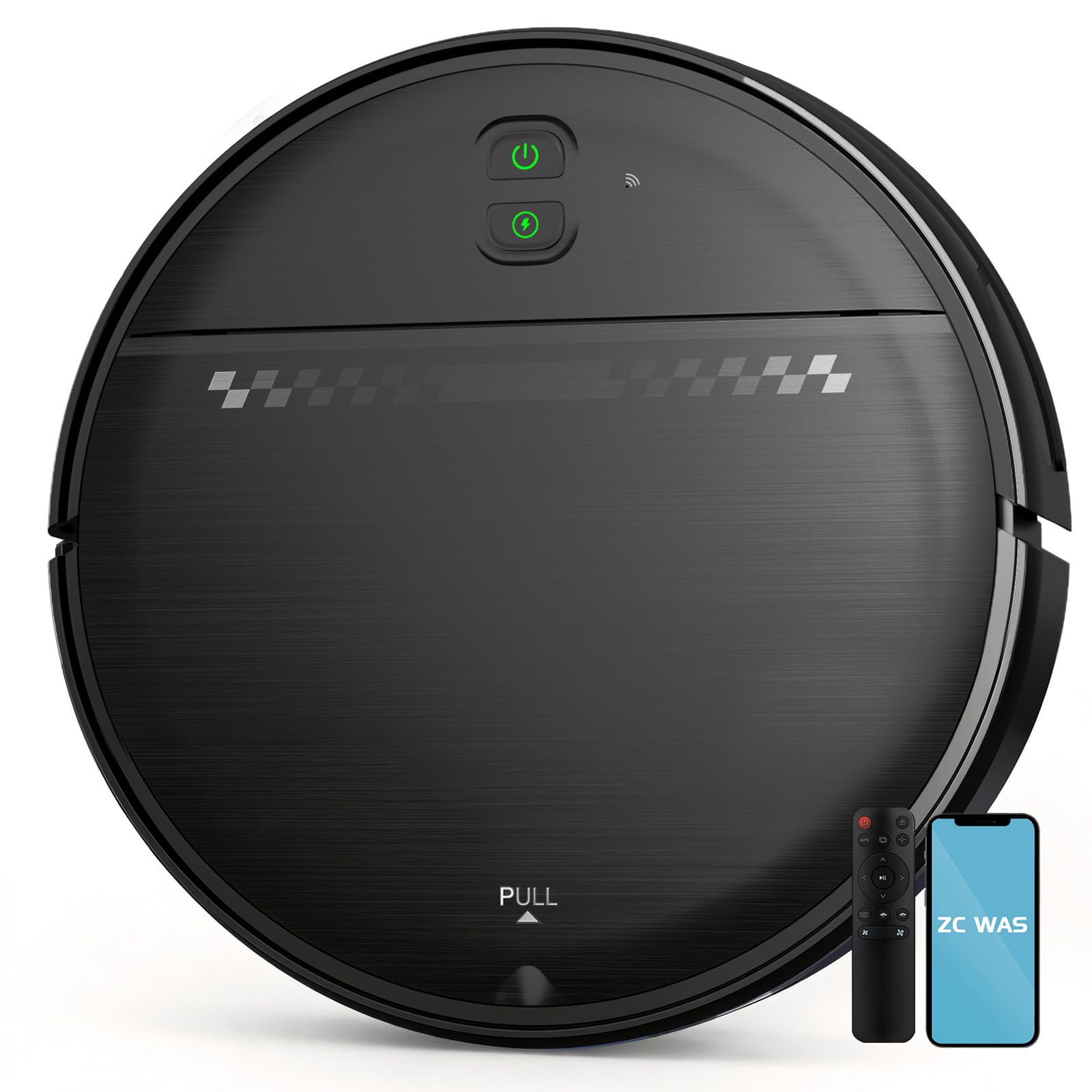 Photo 1 of ZC WAS 2-in-1 Robot Vacuum Cleaner for Hard Floors&Carpets with 2.87'' Slim Design