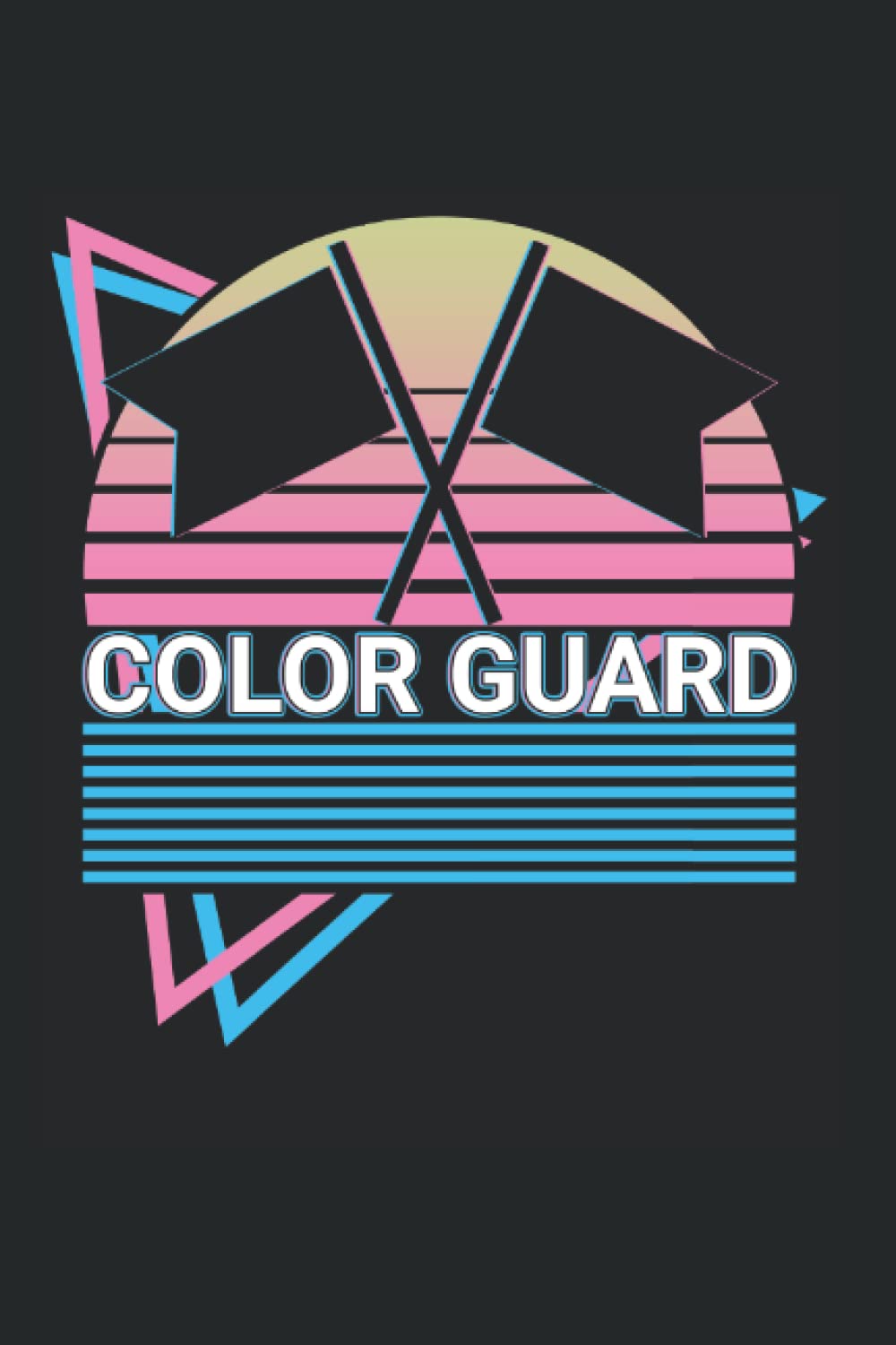 Buy Color Guard Retro Weekly Planner 6x9 For Color Guard Team, Color