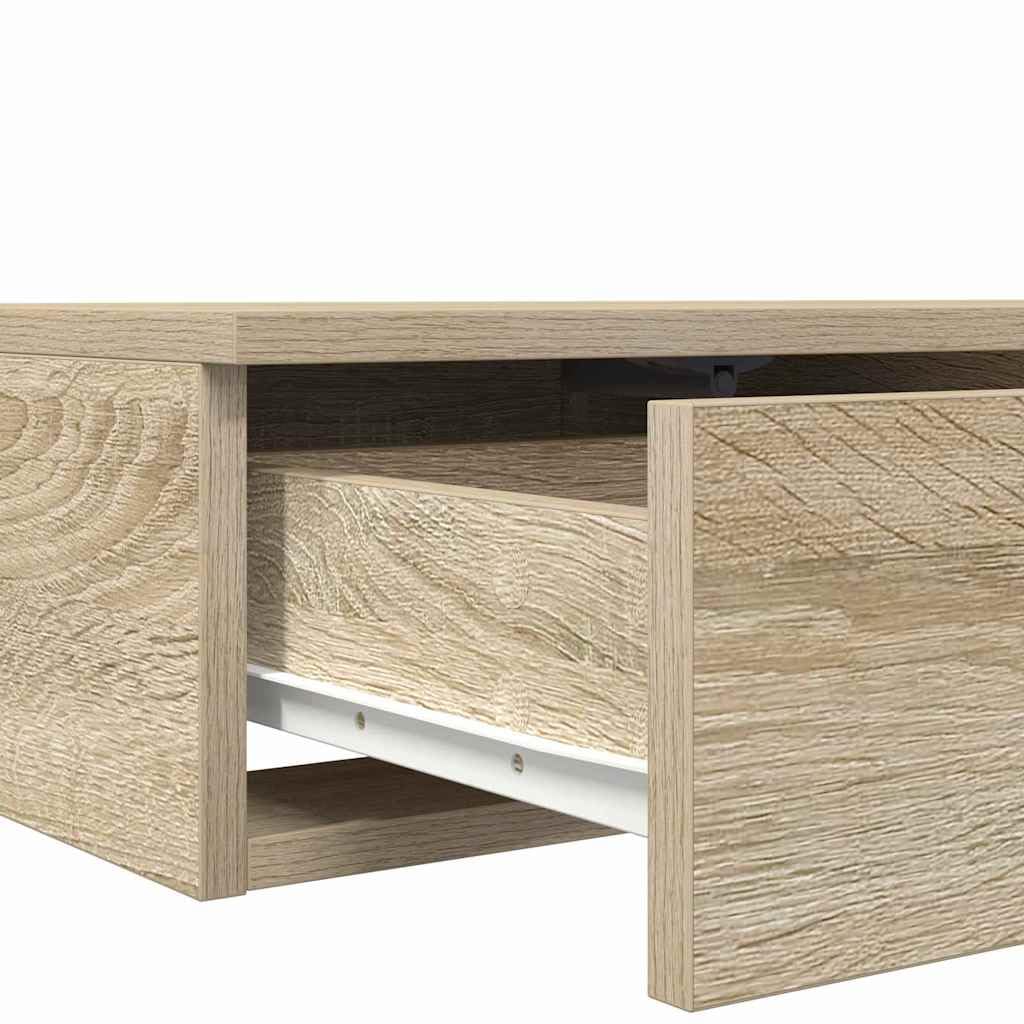 vidaXL Tiroirs de lit Chêne Sonoma 120 x 36,5 x 16,5 cm
