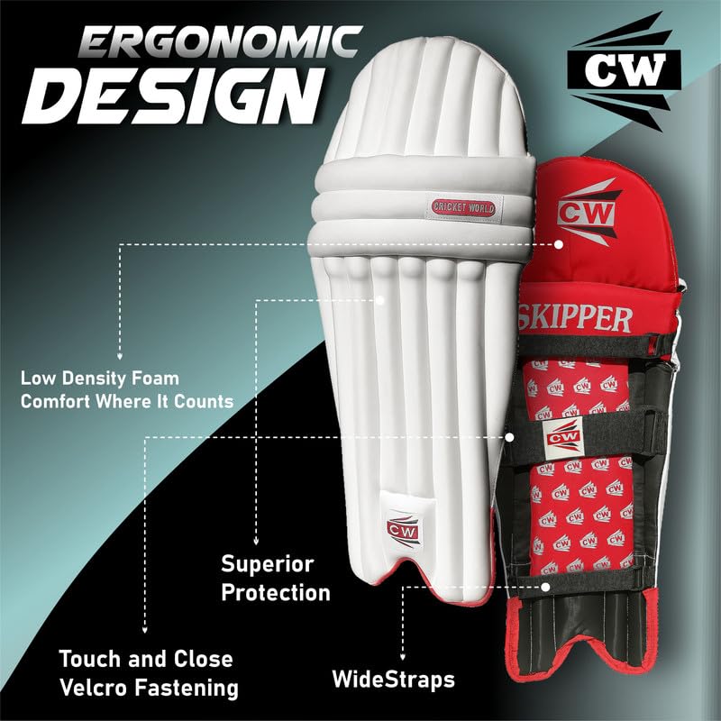 Image of CW Player Choice Cricket Kit Without Bat | Full Sports Accessories Cricket | Training Protective Gears Backpack with Leather Ball Size 3 L