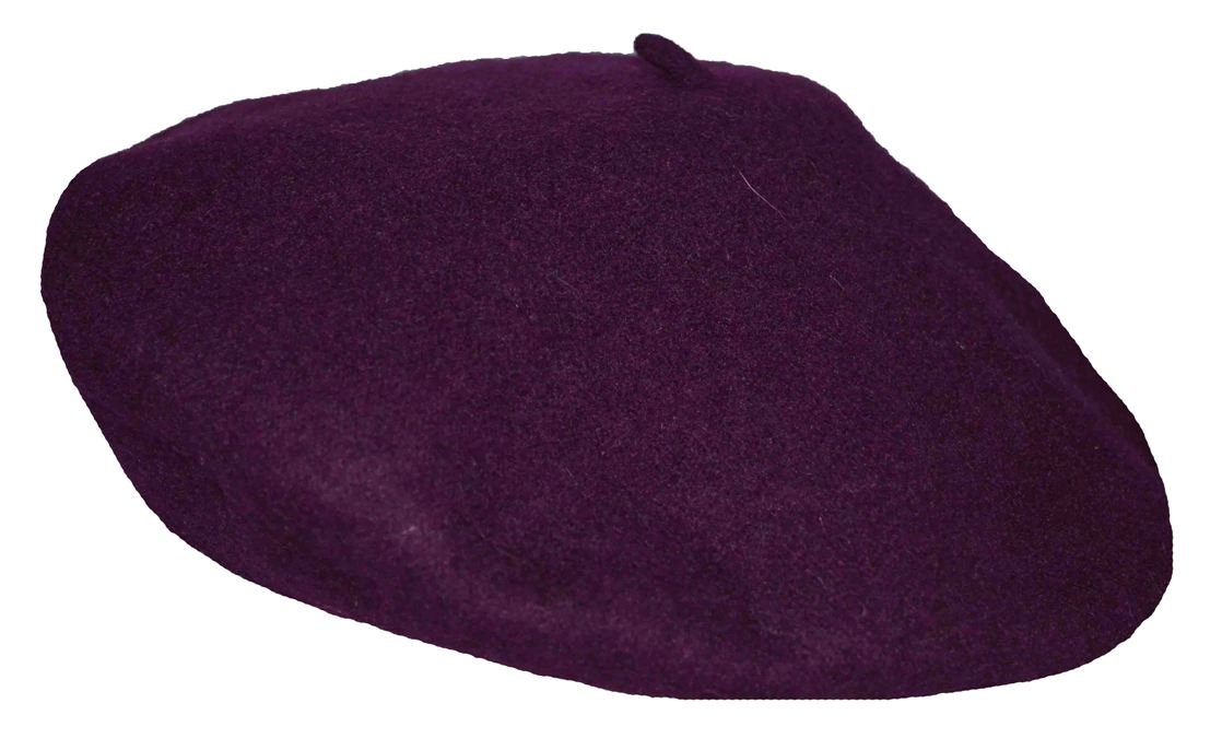ANGELA & WILLIAM Classic 100% Wool Beret Cap Hat 11