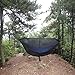Hammock Bug Net - 12' Hammock Mosquito Net Fits All Camping Hammocks, Compact, Lightweight and Fast Easy Set Up, Security from Bugs and Mosquitoes, Essential Camping and Survival Gear (Black)