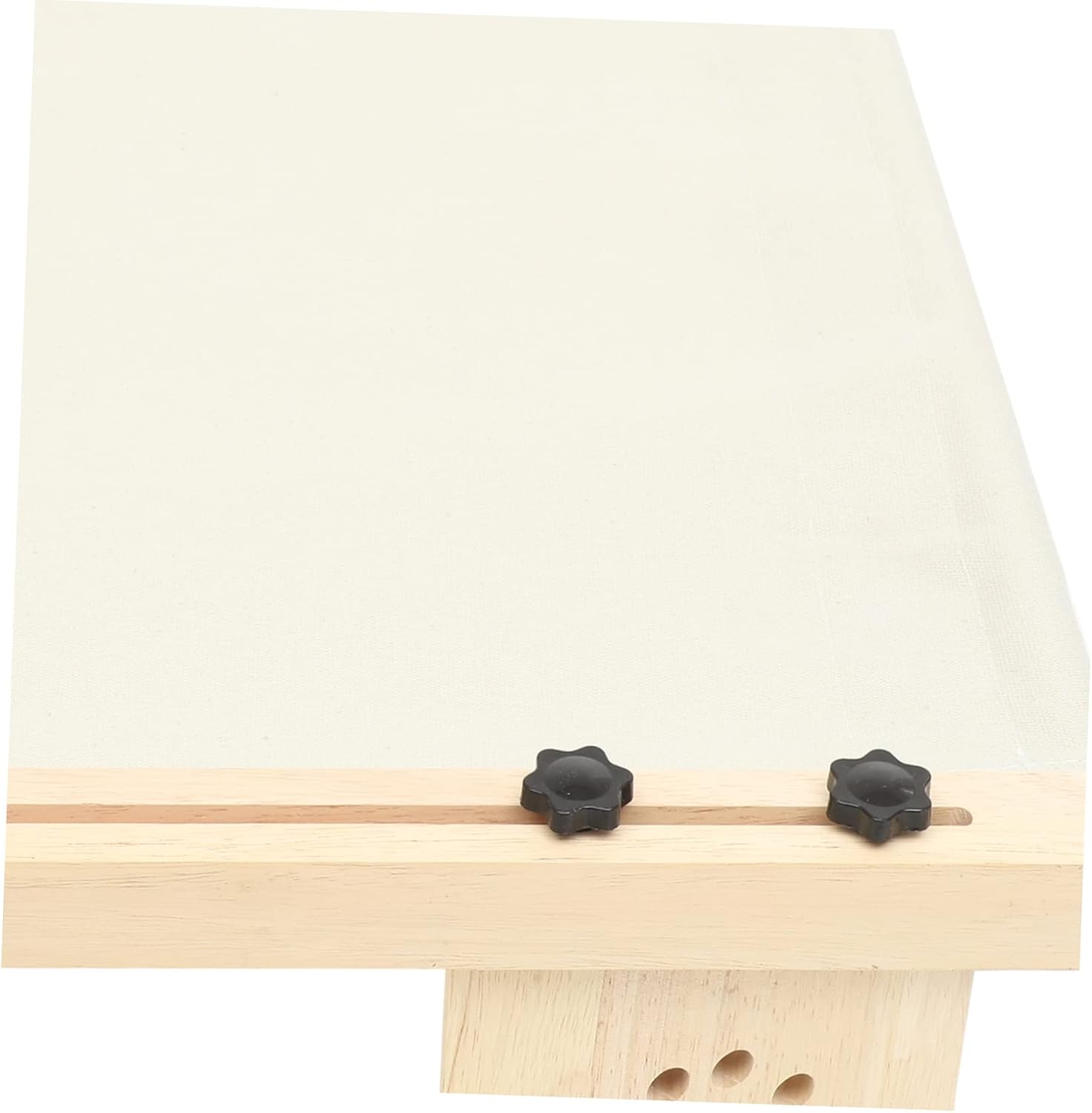 Adjustable Thickened Cat Window Hammock Bed Sturdy No-Suction Design Large Wooden Cat Perch for Indoor Easy to Install Window Shelf