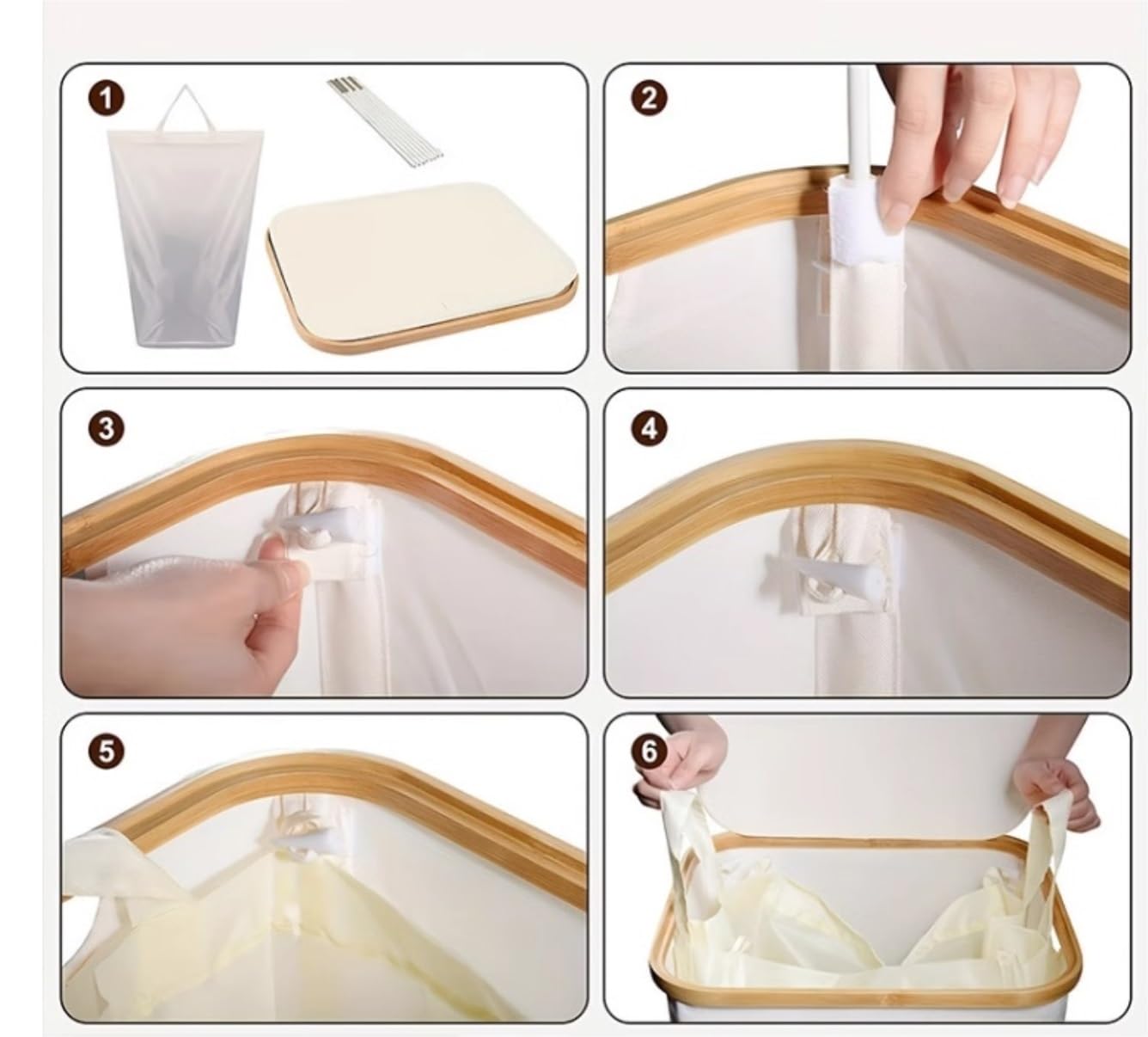 Kosz na Pranie Pojemnik na Pranie Kosz Na Pranie 100 L Z Pokrywką Kosz Na Pranie Składane Pranie W Akademiku Łazienka Pralnia Kosz na Bieliznę (Color : 40 * 33 * 75cm, Size : White)
