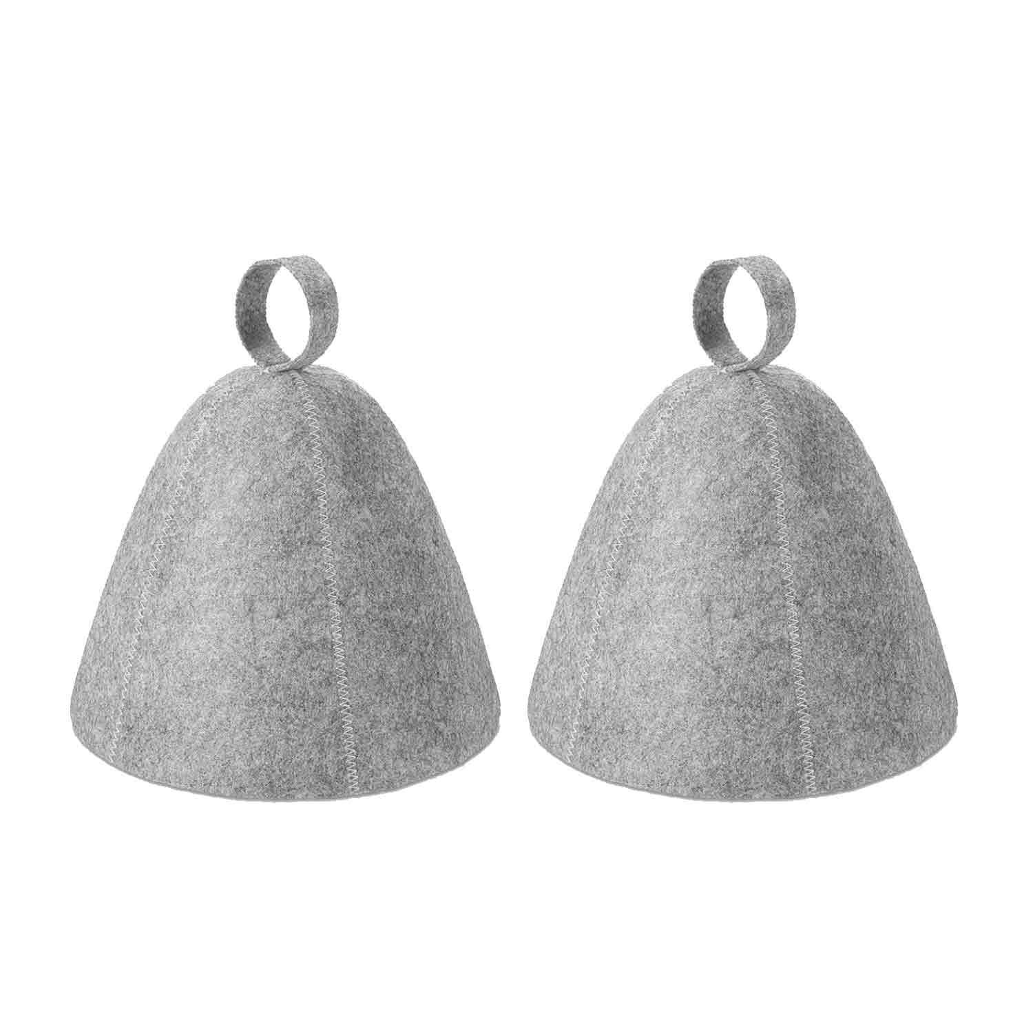 2 PCS Sauna Hat, Thermal Protection Cap for Steam Bath and Spa Sessions, Comfortable Fit for Men and Women, Set of Two Sauna Hats for Head Heat Regulation-image-45