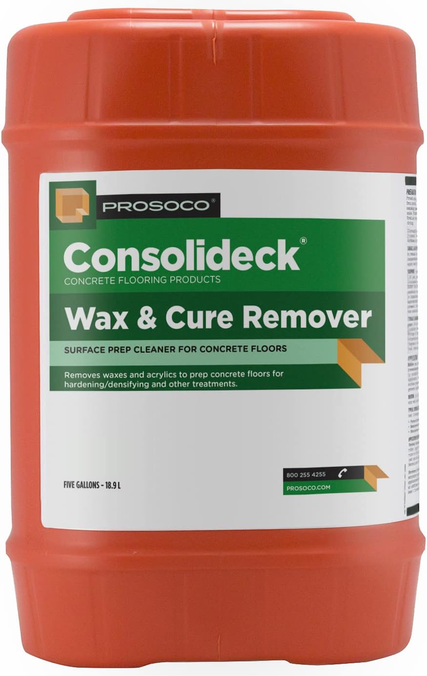 Prosoco Wax and Cure Remover Surface Prep Cleaner for