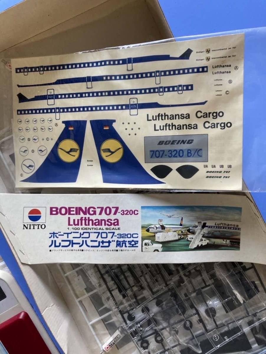 Amazon | ボーイング707 ルフトハンザ航空 1/100 ニットー 日東