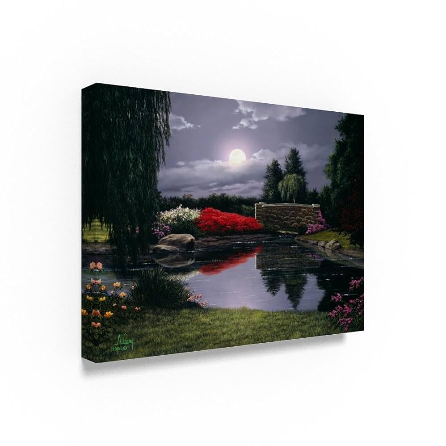 景色76 Amazon.com: Garden Scene 13 by Anthony Casay, 24x32-Inch