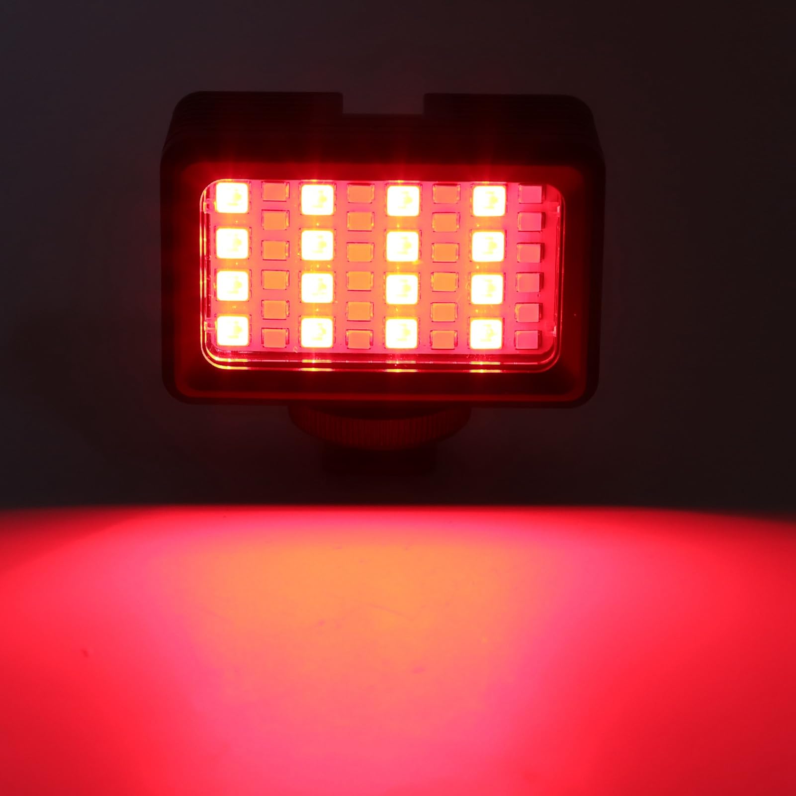 Luce per Fotocamera Impermeabile a LED con profondità di 40 M e Regolabile 2700K-5600K per la Fotografia Subacquea