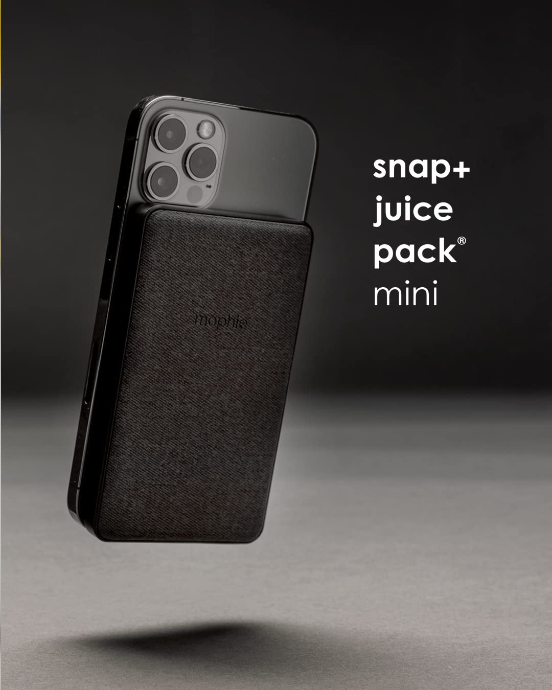 ZAGG Mophie Snap+ Juice Pack Mini, 5000 mAh, Carga inalámbrica