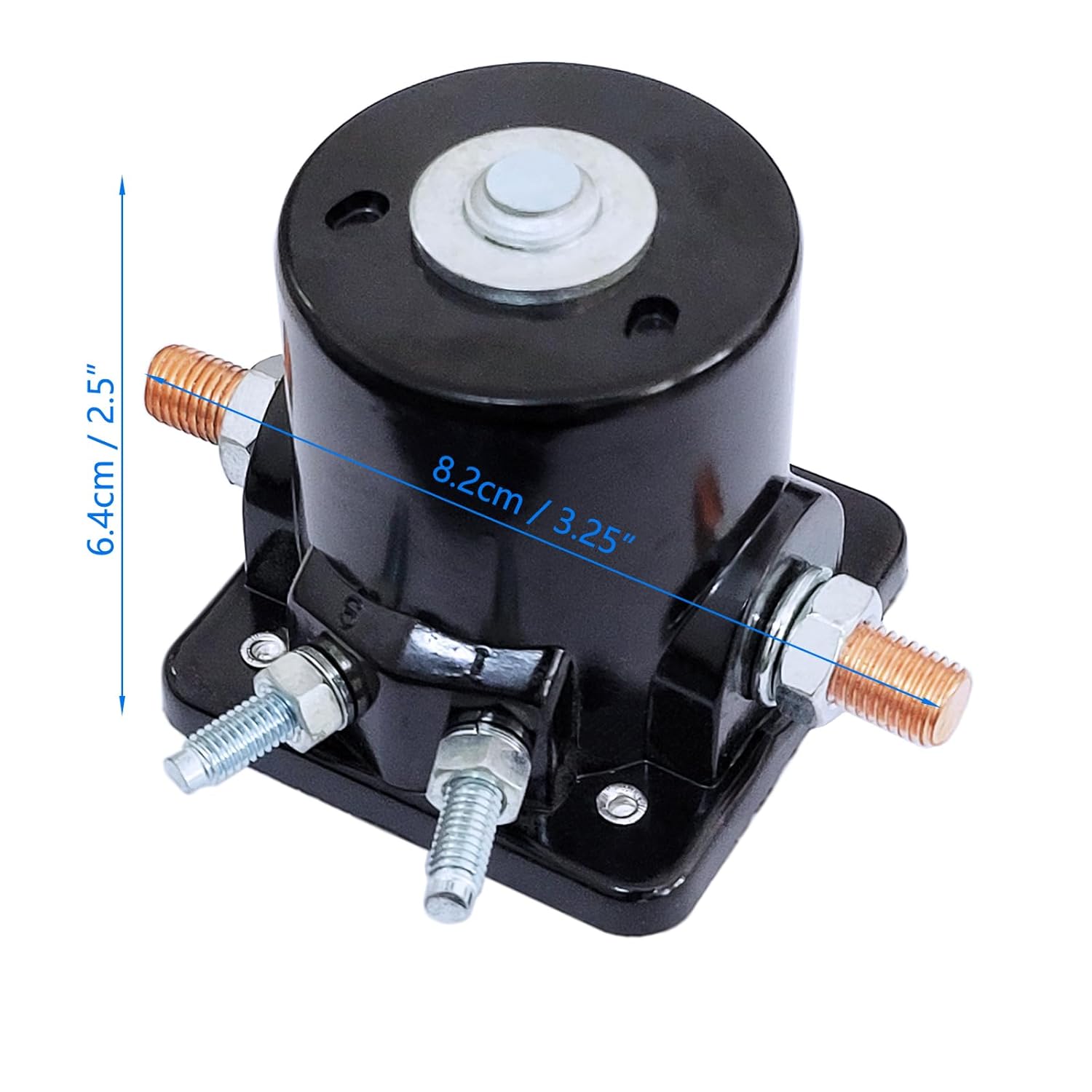 2X Starter Relay Solenoid Switch 12V for Johnson Evinrude Outboard for OMC for Mercury for Sierra Marine 18-5808 3217124 380095 383622 389398 389493 395419 47886 47886T 582708 586180 SMR6003