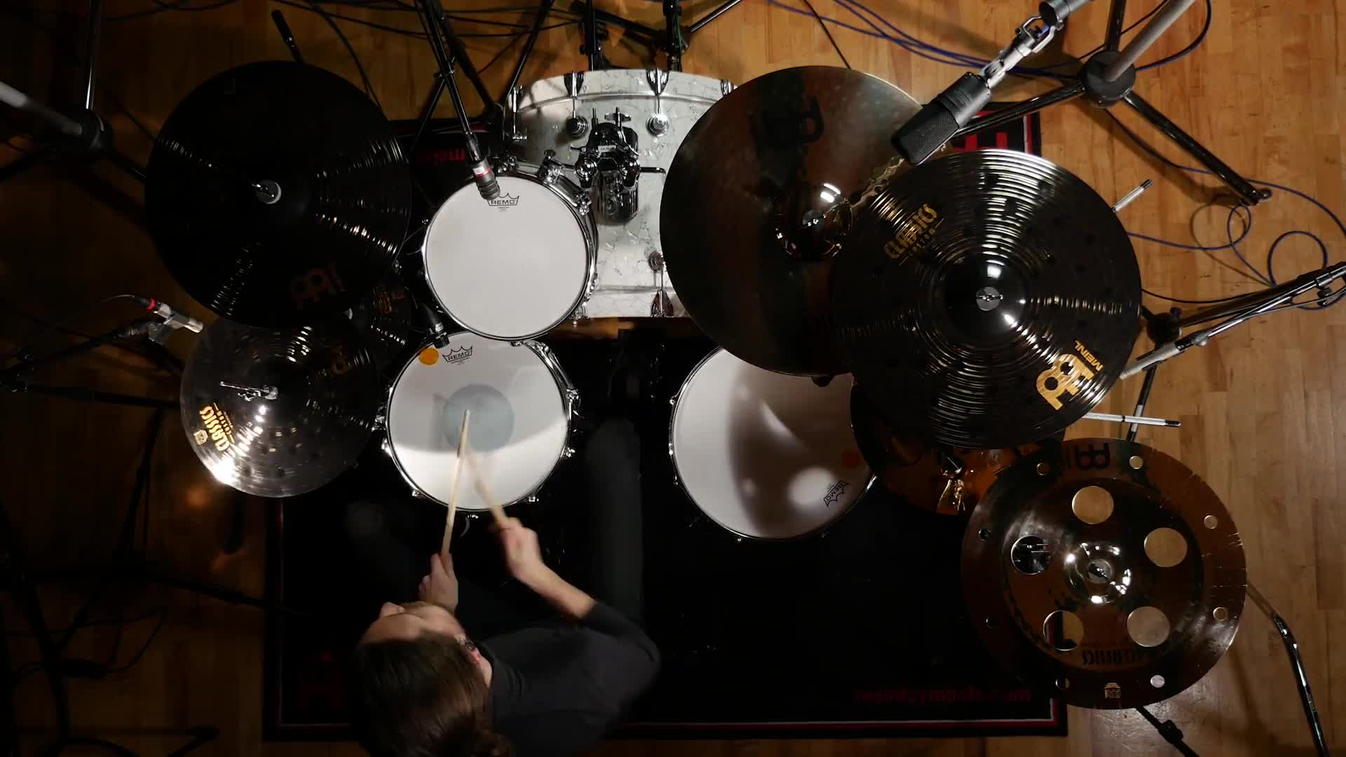 Meinl Cymbals Classics Custom Dark 8" Splash Cymbal For Drum Set - Made In Germany - B12 Bronze, 2-Year Warranty (CC8DAS